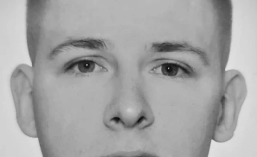 Podkomisarz Natan Sieroń. Fot. Policja