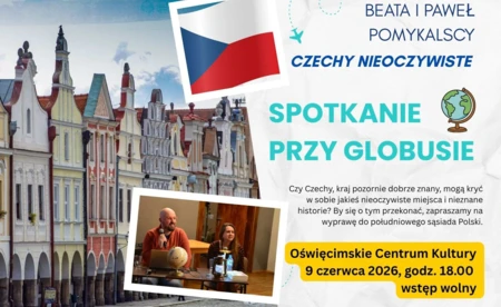 Czechy nieoczywiste - Spotkanie przy globusie z Beatą i Pawłem Pomykalskimi