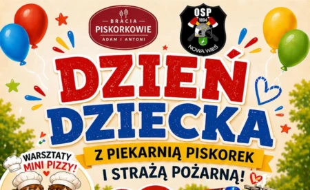 Dzień Dziecka z Piekarnią Piskorek i Strażą Pożarną OSP
