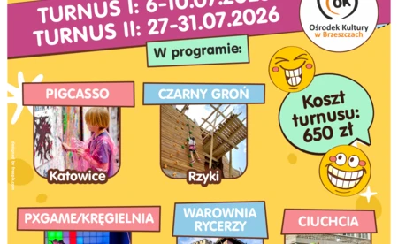 Wakacyjna Przygoda 2026 - półkolonia w Brzeszczach