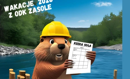 Wakacje 2026 z ODK Zasole: Mali tropiciele bobrów