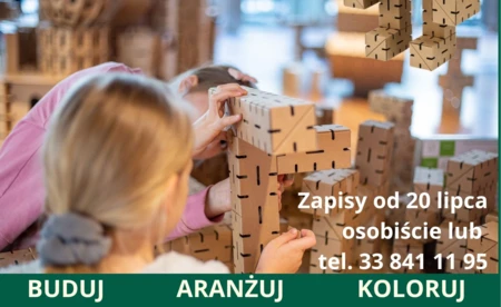 Wakacje 2026 z ODK Zasole: Warsztaty z ekologicznymi klockami z tektury - 3d  CARDBLOCKS