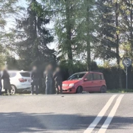 Utrudnienia na skrzyżowaniu w Bulowicach