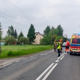 Potrącenie pieszego w Grojcu. Są utrudnienia - AKTUALIZACJA