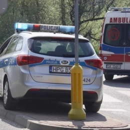 Rowerzystka zderzyła się z BMW