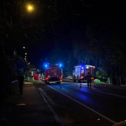 Wypadek motocyklisty w Bulowicach. DK52 zablokowana