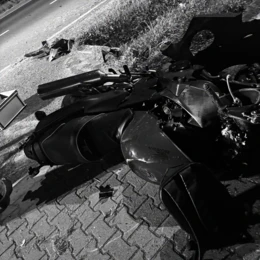 Tragiczny wypadek w Bulowicach. Motocyklista nie żyje