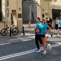 Oświęcimianka przebiegła maraton z niewidomym Wojtkiem - FOTO