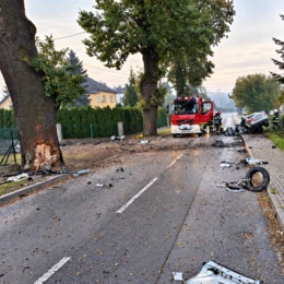 Tragiczny wypadek w Skidziniu. Zginął 20-latek