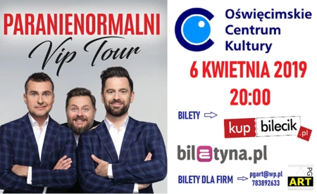 Bilety na kabaret Paranienormalni rozlosowane