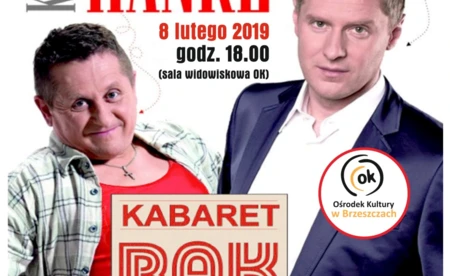 Kabaret RAK na scenie ośrodka w Brzeszczach