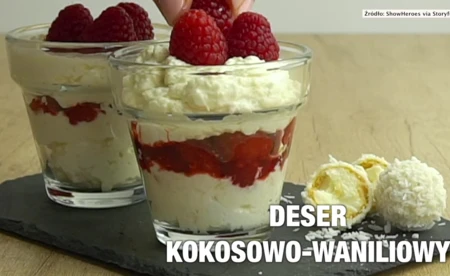 Jak przygotować puszysty deser kokosowo-waniliowy?