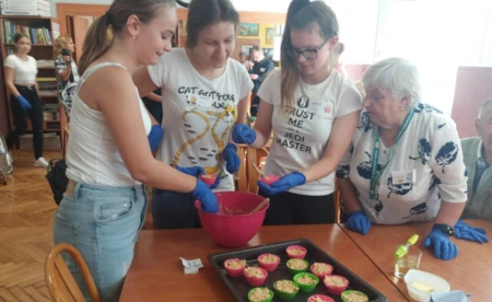 Międzypokoleniowe warsztaty kulinarne - FOTO