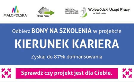 Kierunek kariera - dofinansowanie do szkoleń dla pracujących