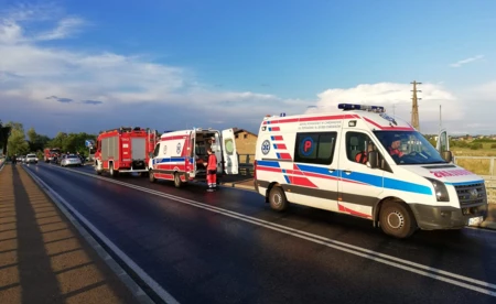 Utrudnienia na ulicy Krakowskiej w Bobrku