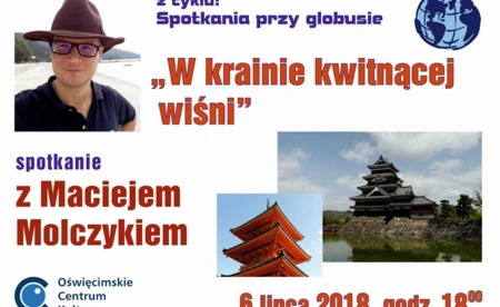 Z Maciejem Molczykiem o krainie kwitnącej wiśni