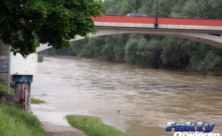 Soła przekroczyła w Oświęcimiu stan ostrzegawczy