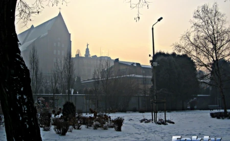 Zimowo w Oświęcimiu - FOTO