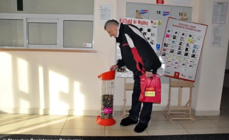 Baterie trafiają do specjalnych pojemników