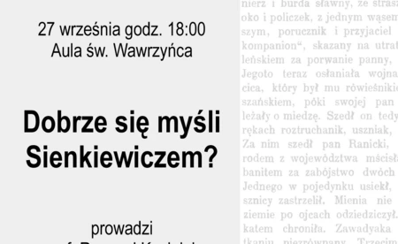 Dobrze się myśli Sienkiewiczem? Kolejne Demontaże Literatury