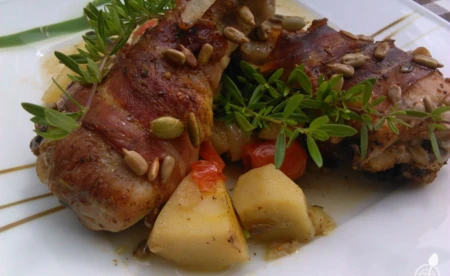 Pałeczki z kurczaka z warzywami