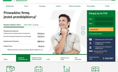 Klienci wymusili na ZUS nową stronę internetową