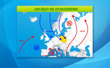 Będzie chłodniej - prognoza pogody