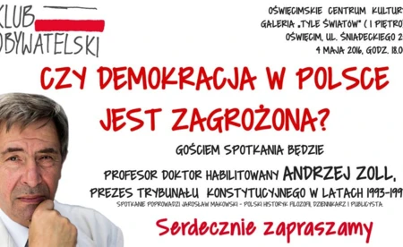 Profesor Zoll w Oświęcimiu o demokracji w Polsce