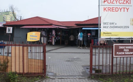 Targowisko w Oświęcimiu otwarte 1 maja