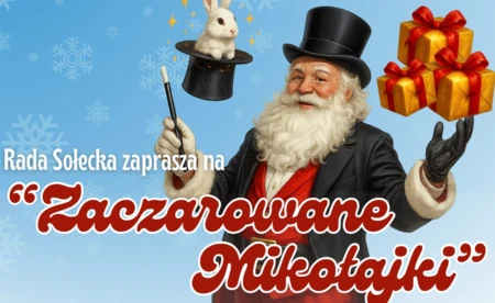 Mikołaj odwiedzi Rajsko i zaprasza dzieci na wspólne świętowanie
