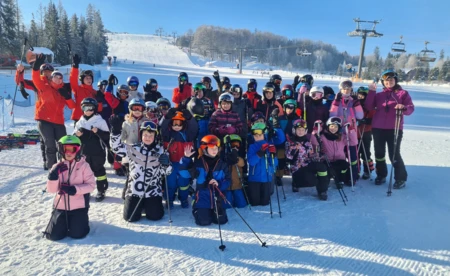 Oświęcimscy mistrzowie na stoku