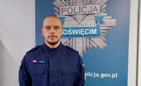 65-latek wpadł z kradzioną prasą w Oświęcimiu