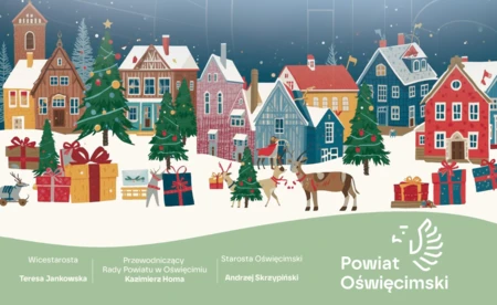 Życzenia świąteczno-noworoczne władz Powiatu Oświęcimskiego