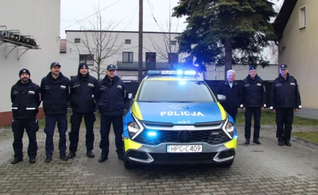 Chełmecka policja dostała hybrydową kię sportage - FOTO