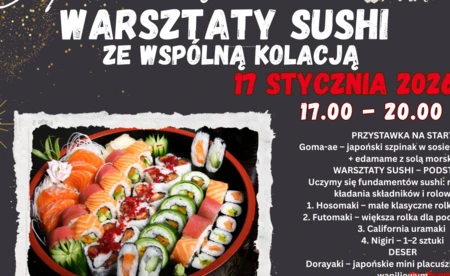 Warsztaty sushi. Wieczór z kuchnią Japonii