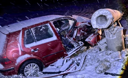 Nocna kolizja. O krok od tragedii w Bielanach