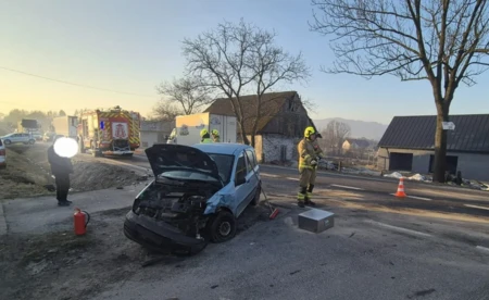Zderzenie na DK 52 w Bulowicach. Są utrudnienia - FOTO