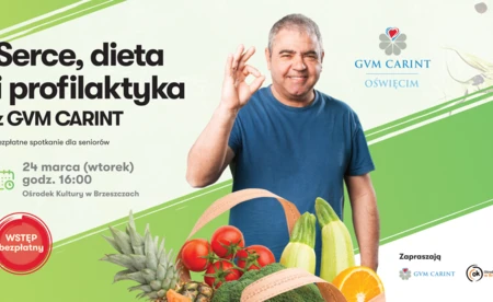 Serce, dieta i profilaktyka. Bezpłatne spotkanie dla seniorów w Brzeszczach