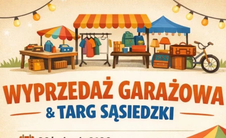 Wyprzedaż garażowa i targ sąsiedzki w Brzeszczach