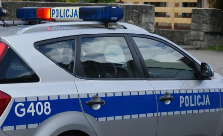 Na widok radiowozu wziął nogi za pas