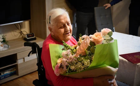 Najstarsza mieszkanka gminy Kęty świętuje urodziny - FOTO