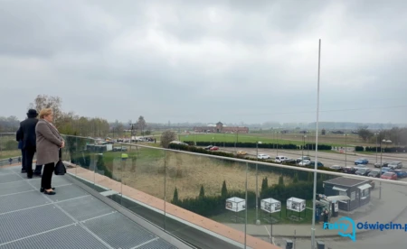 Od dzisiaj działa platforma widokowa w Brzezince - FILM