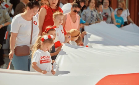 Wspólne świętowanie 3 maja w Oświęcimiu
