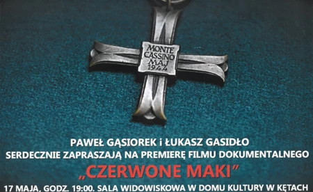 „Czerwone Maki” w Domu Kultury w Kętach. Bezpłatnie