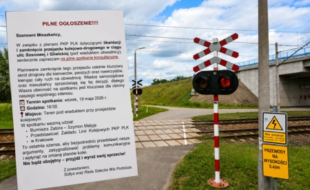 Spór o przejazd kolejowy w Podolszu trwa