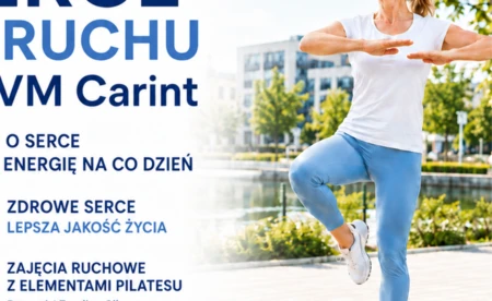 Serce w ruchu z GVM Carint przy Zielonych Tarasach. Bezpłatnie