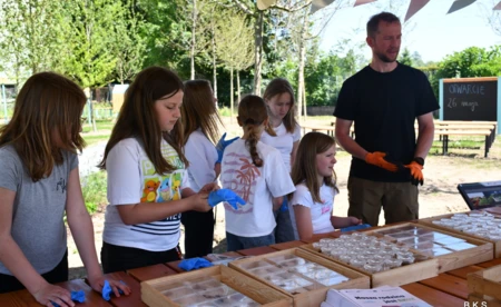 Bielany mają przyszkolny ogród edukacyjny - FOTO