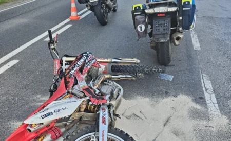 Pościg za motocyklistą. Policjanci nie wiedzieli, że ścigają nieletniego