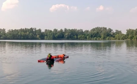 Jezioro Kruki oddało ciało mężczyzny