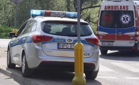Rowerzystka zderzyła się z BMW